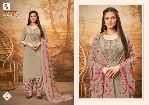 Alok Patiyala Crep Festive Wear Designer Dress Material